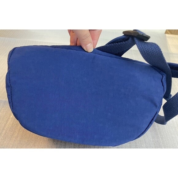 Kipling Challenger Backpack Navy Blue Nylon Travel Bag BP3761-431 EUC - Picture 13 of 14